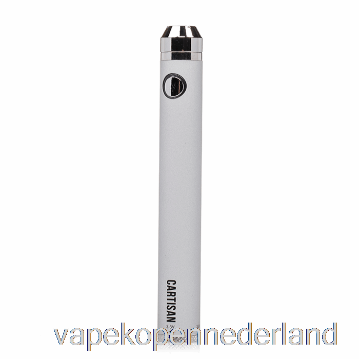 Vape Nederland Cartisan Ego Spinner Twist 1300 510 Batterij Zilver